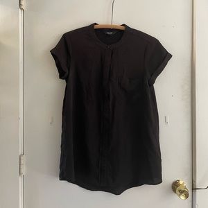 Vera Wang short sleeve blouse